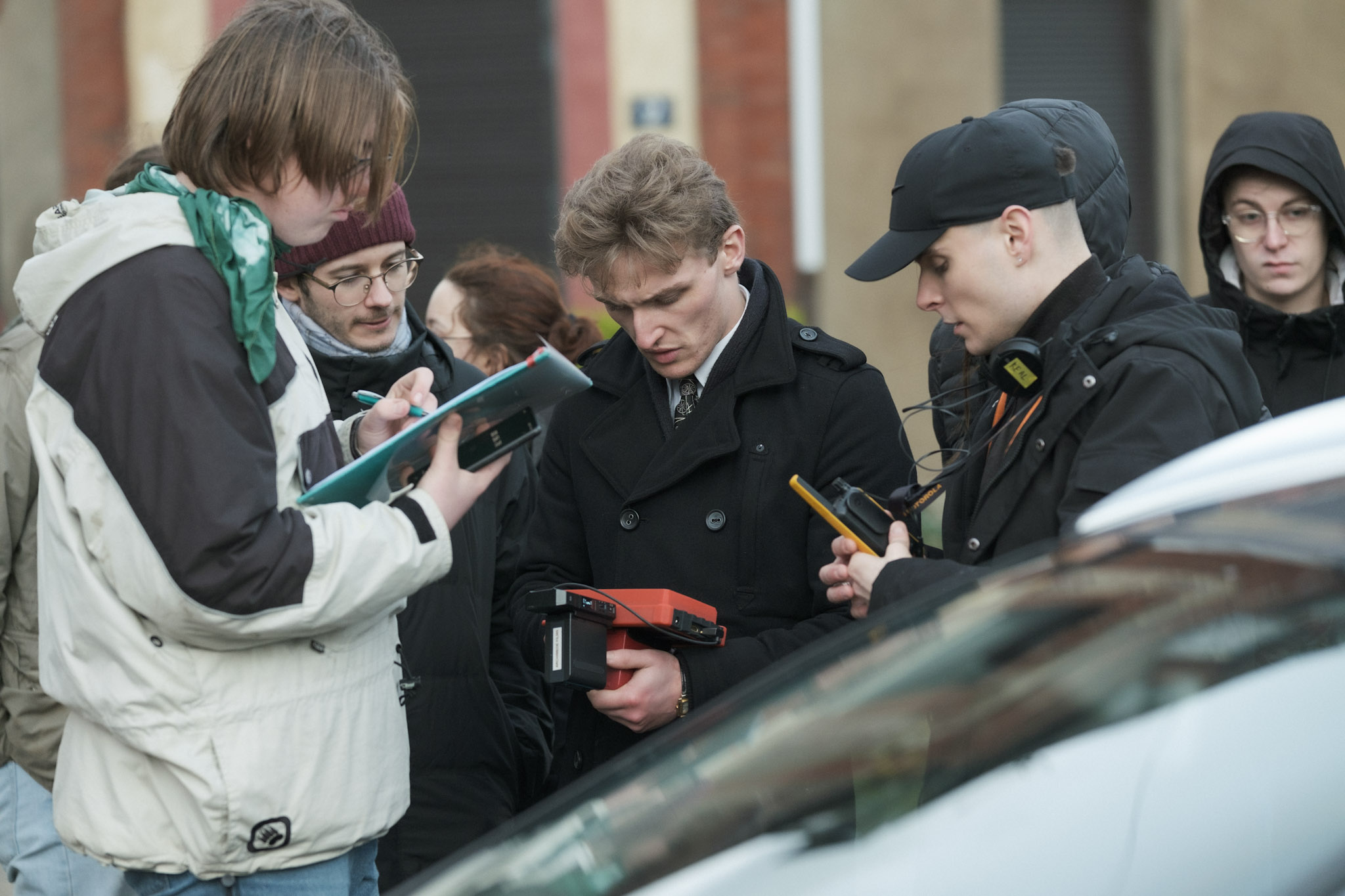 SUR LE TOURNAGE DU FILM « À L’ARRÊT »